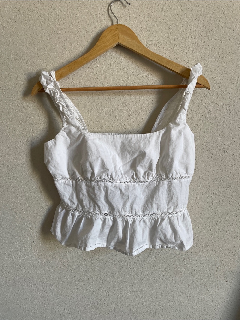 Wild Fable Cotton Poplin Prairie Top